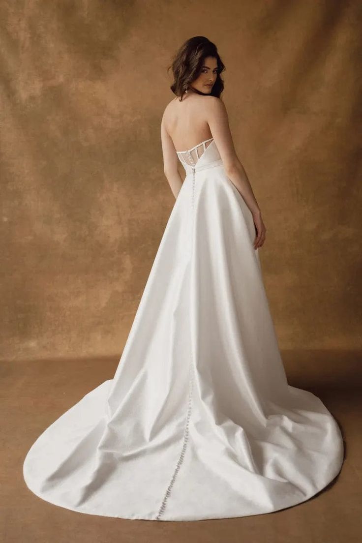 Jenny Yoo Dovima with Overskirt