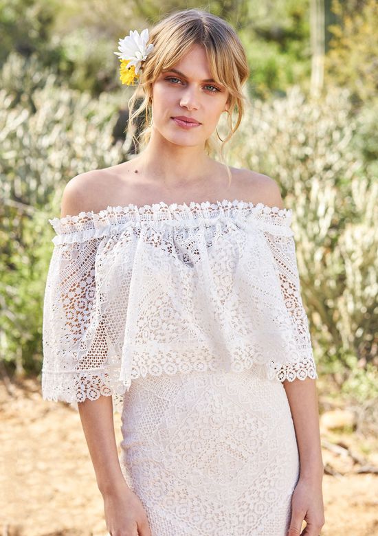 Lillian West - Crocheted Cape 6516C