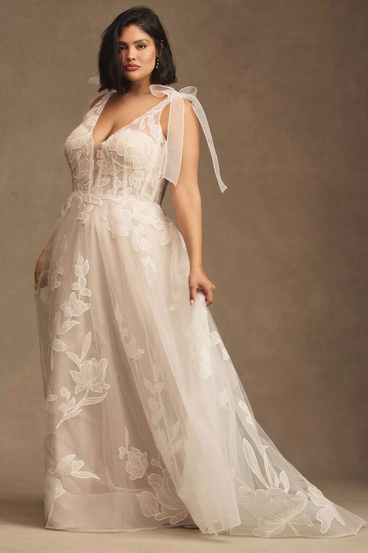 Willowby by Watters Drizzle Gown