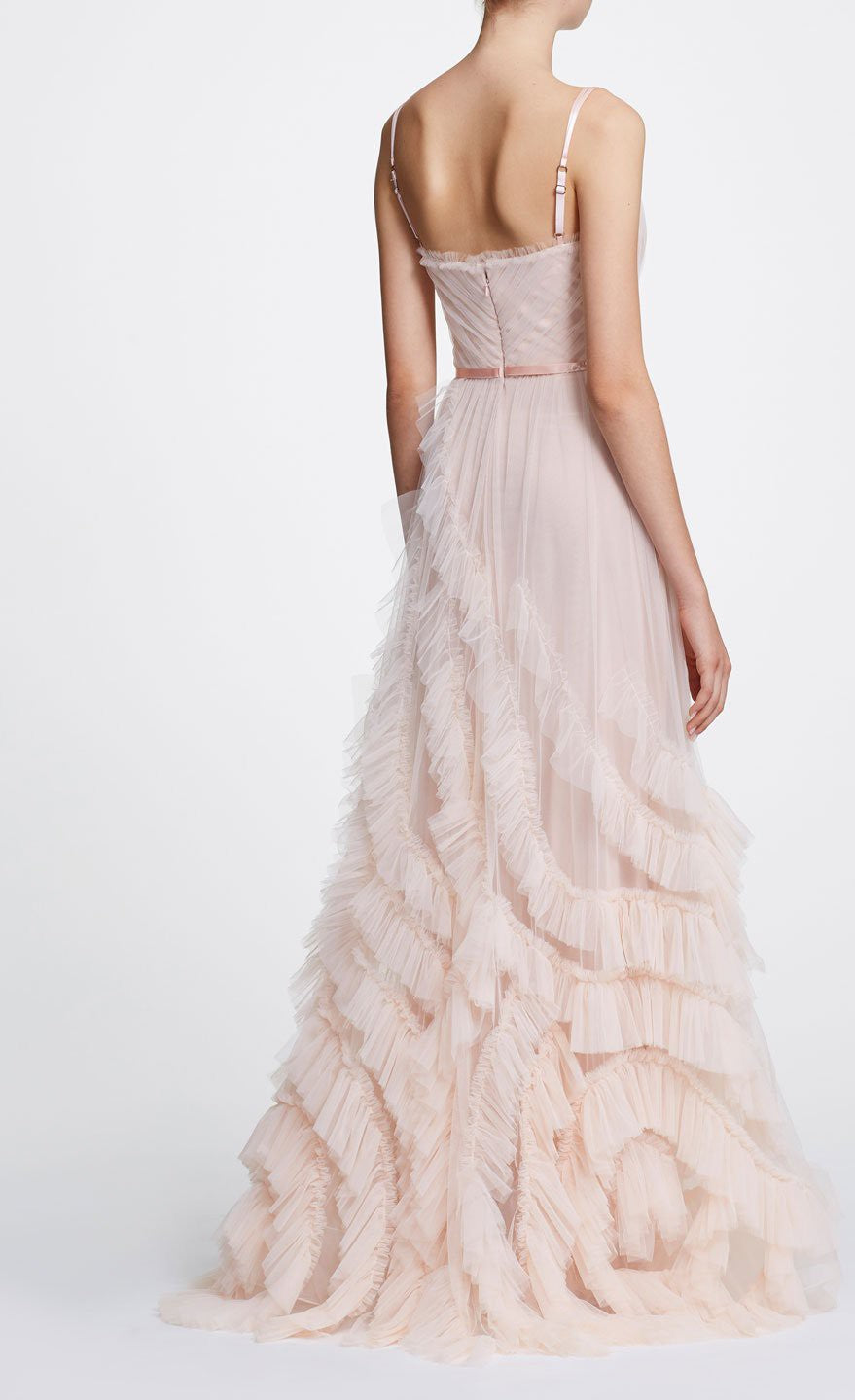 BHLDN Marchesa Notte Greer Gown - Blush