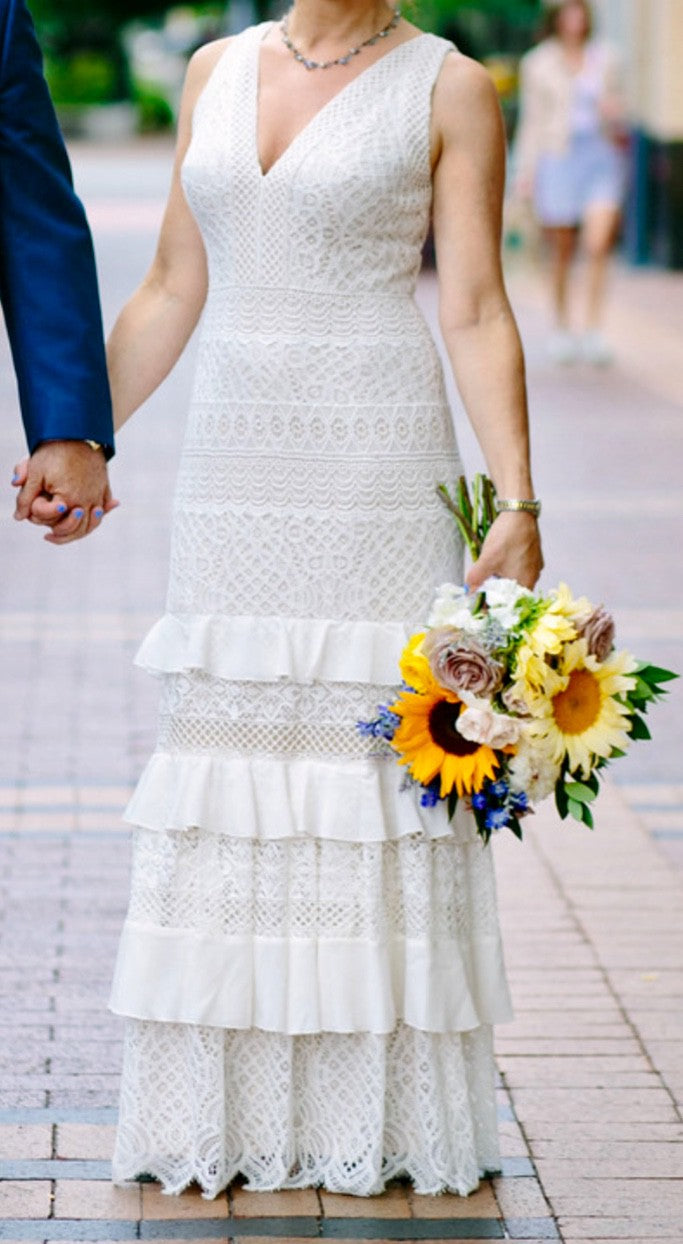 BHLDN Tadashi Shoji Cabriole Gown