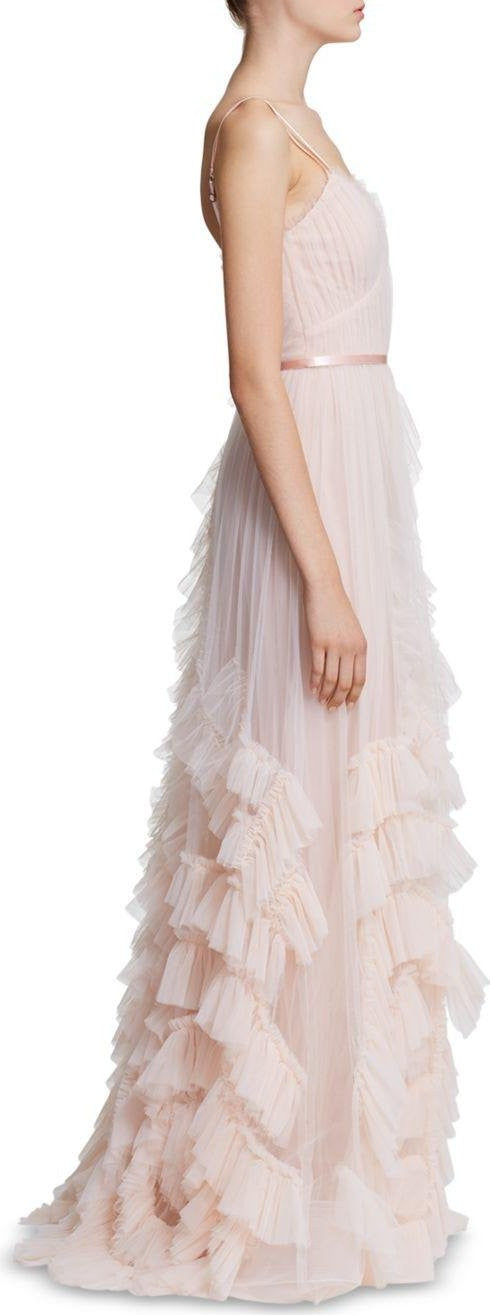 BHLDN Marchesa Notte Greer Gown - Blush