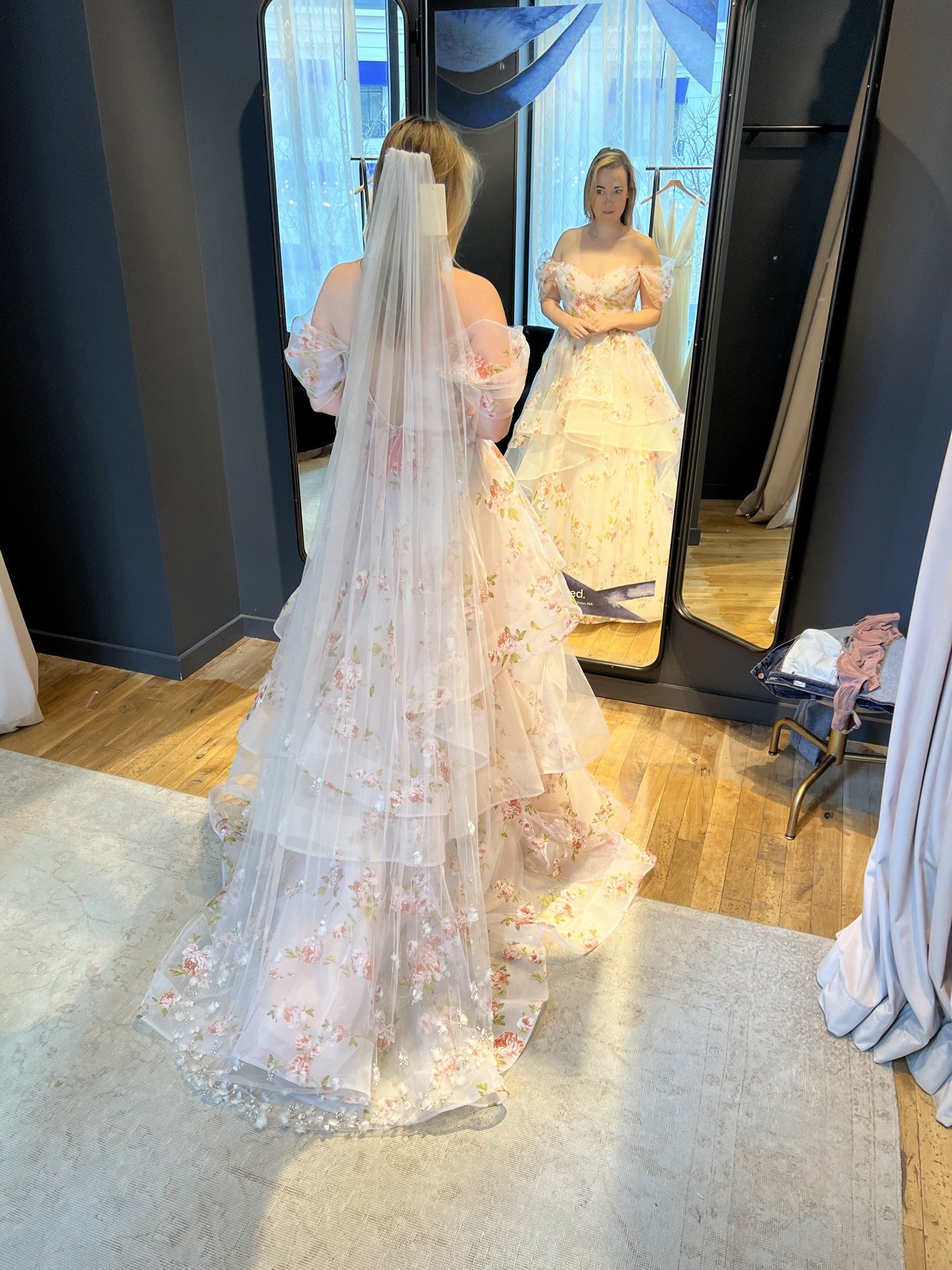 Wtoo Rosabel Floral Gown