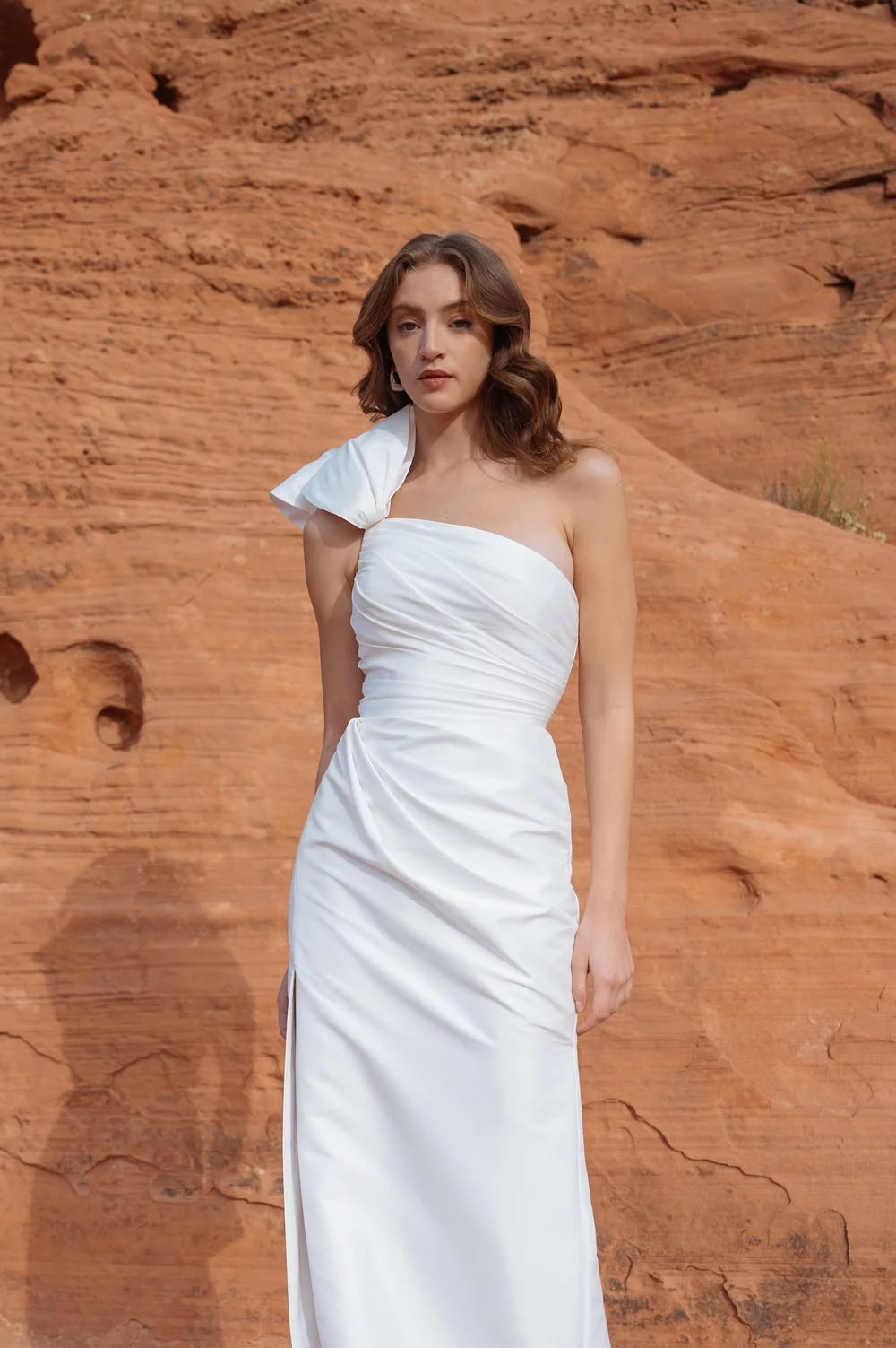 Jenny Yoo Isla Gown w/ Overskirt