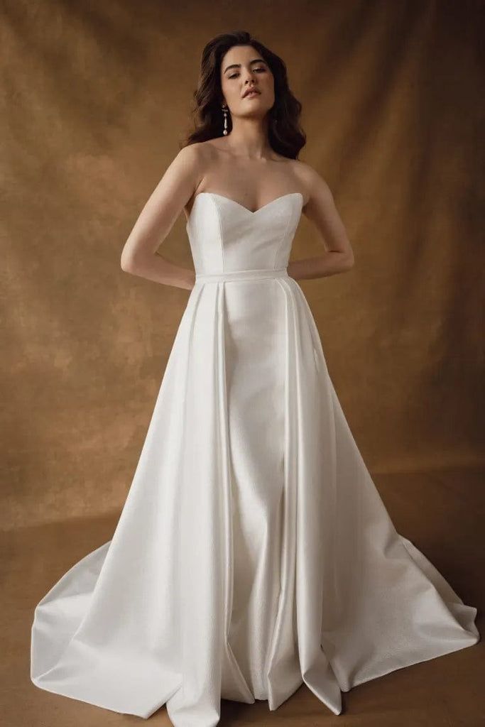 Jenny Yoo Dovima with Overskirt