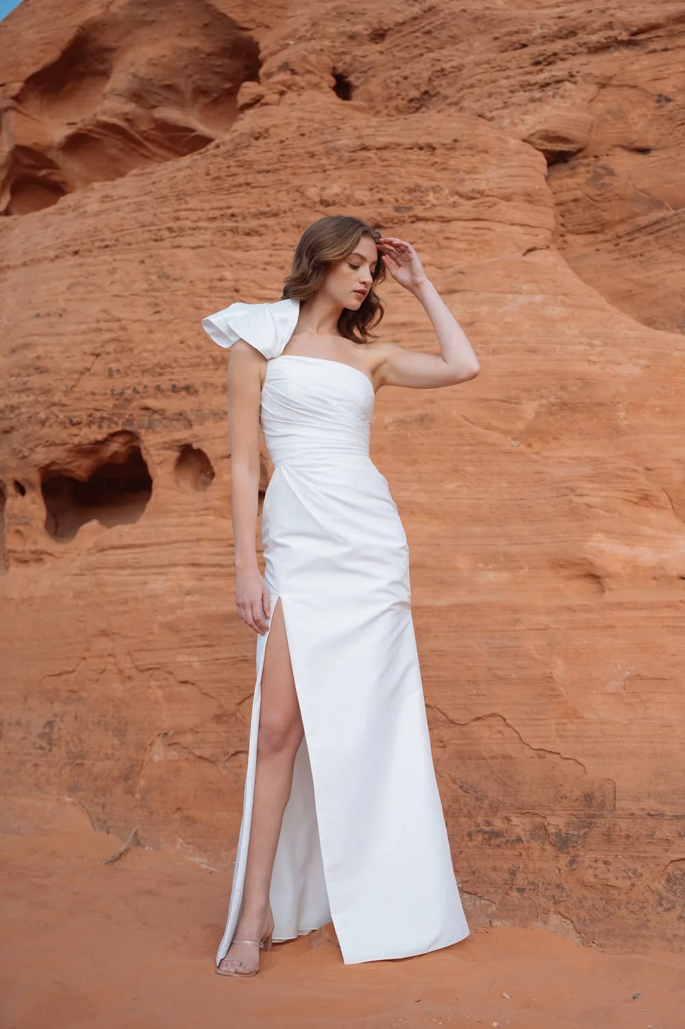 Jenny Yoo Isla Gown w/ Overskirt