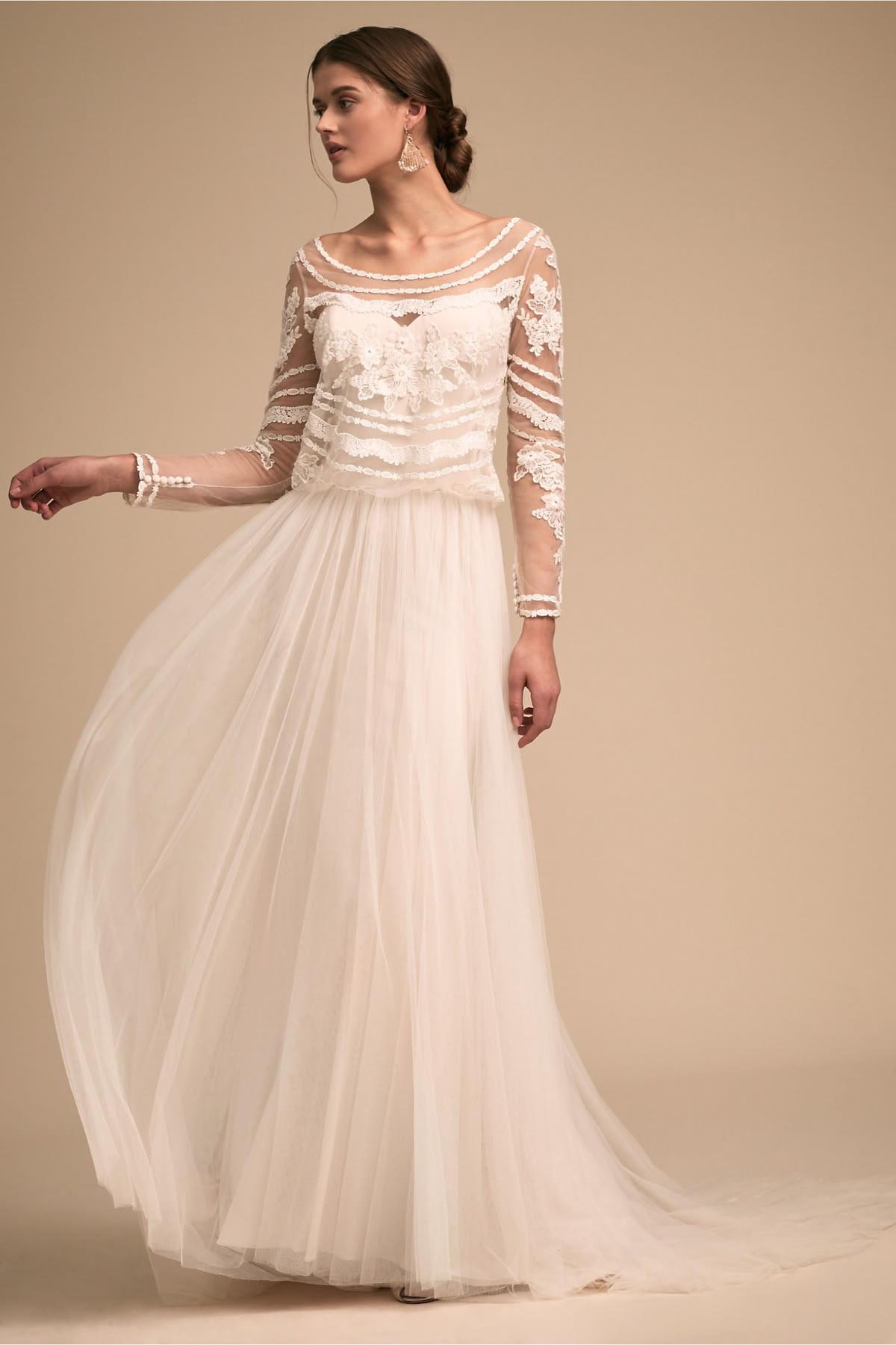 BHLDN Whispers & Echoes Novella Gown