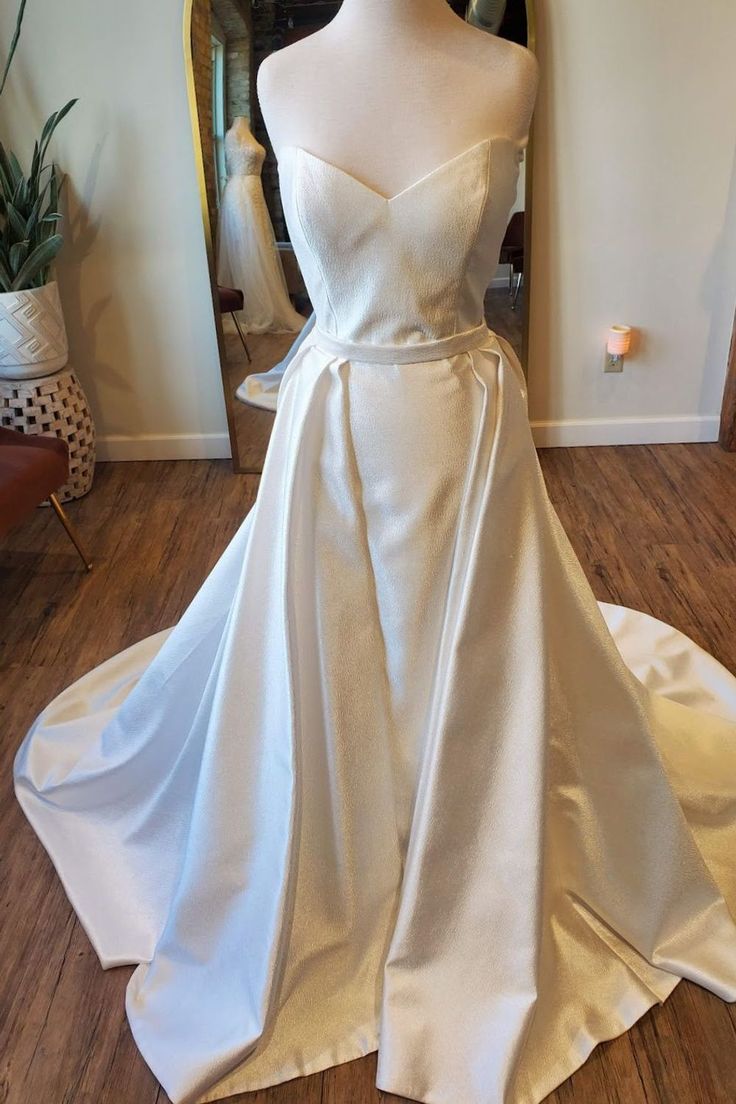 Jenny Yoo Dovima with Overskirt
