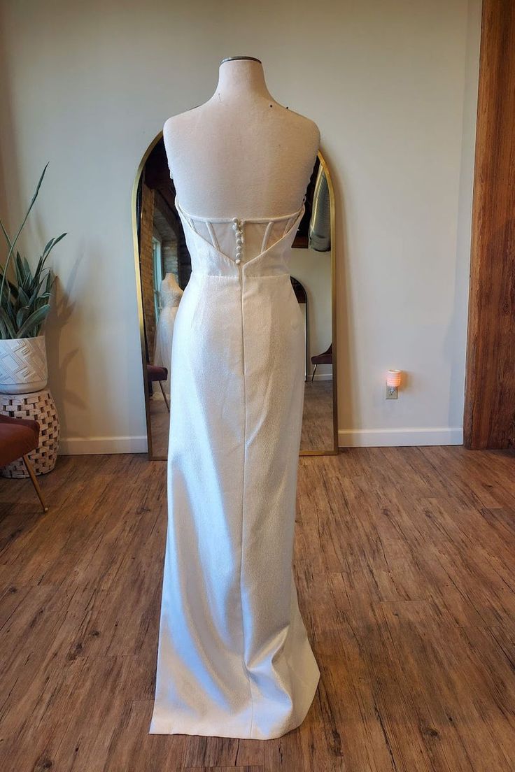Jenny Yoo Dovima with Overskirt