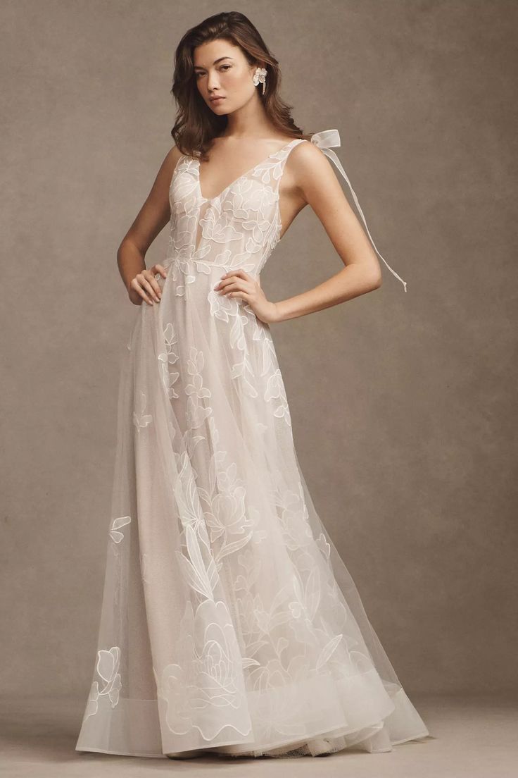 Willowby by Watters Drizzle Gown