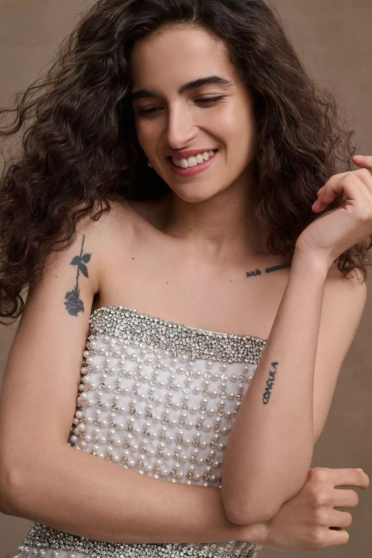 Retrofete Heather Pearl Mini Dress