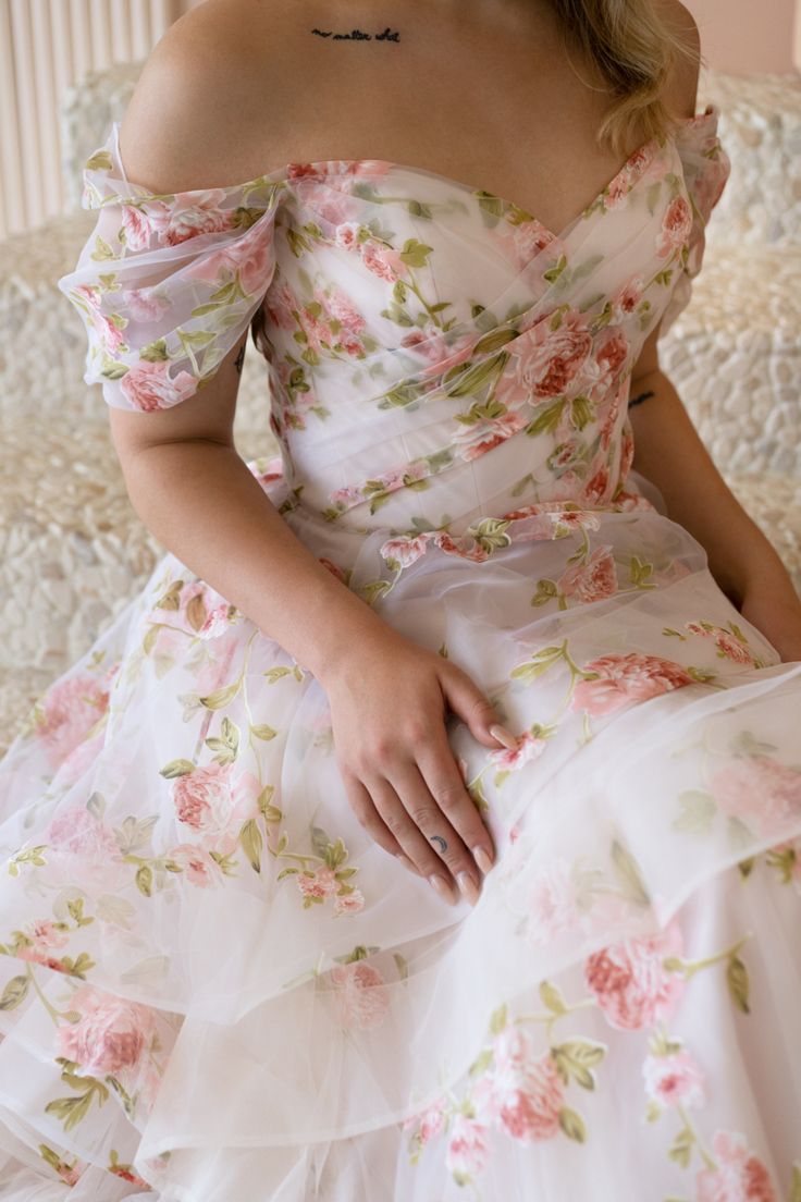 Wtoo Rosabel Floral Gown