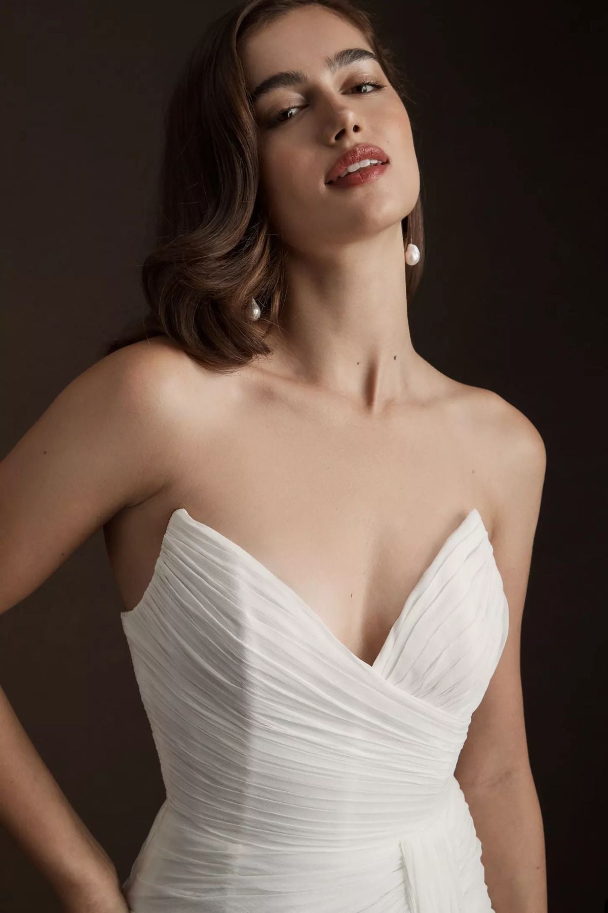 Watters Lupine Gown