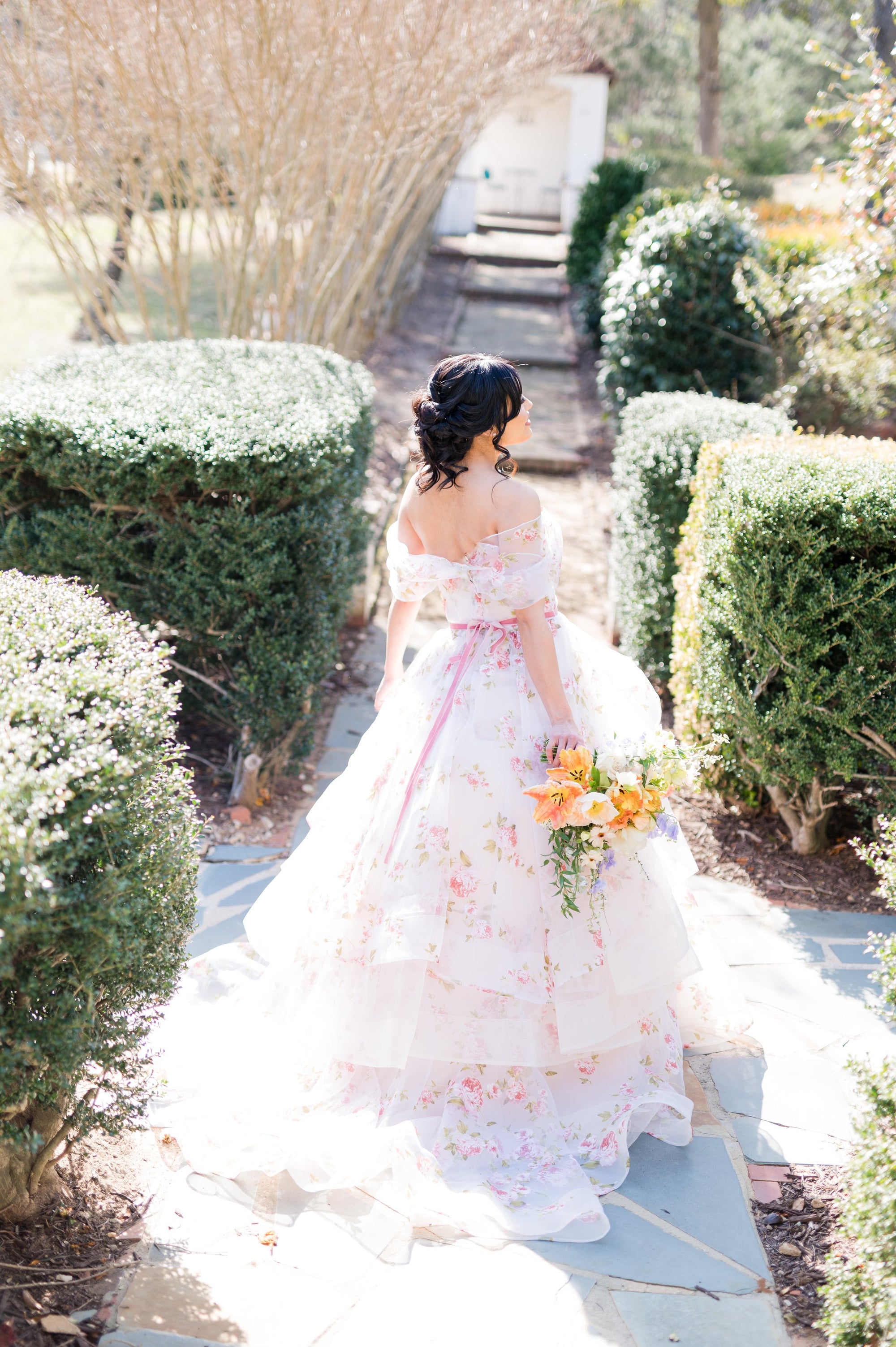 Wtoo Rosabel Floral Gown