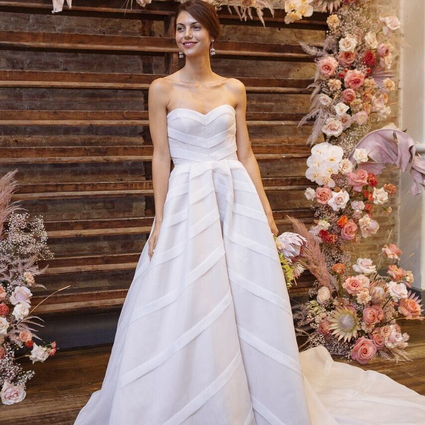 BHLDN Whispers & Echoes Carlton Gown