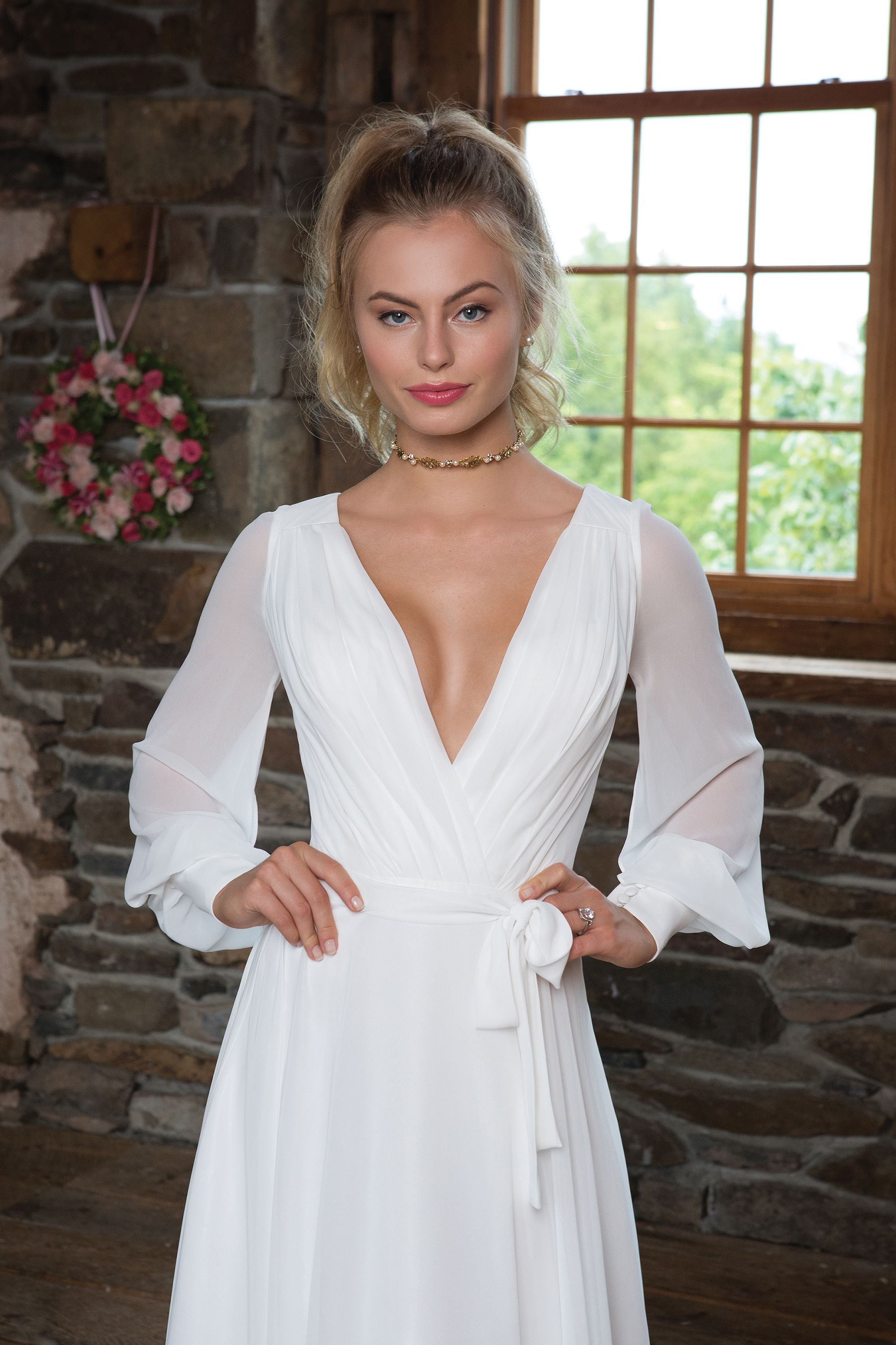 Justin Alexander Sweetheart - 1108 Sample Gown