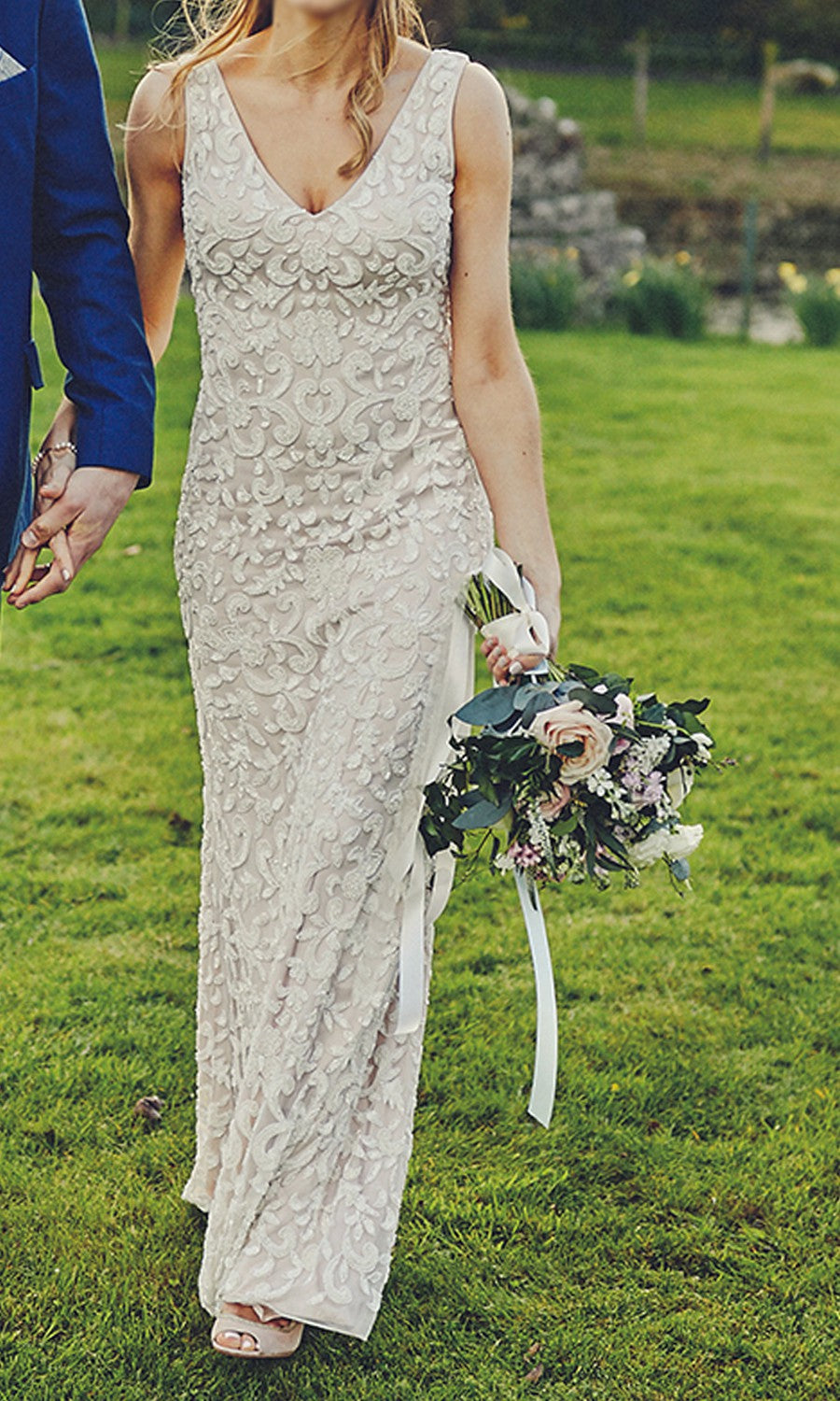 BHLDN Lotus Threads Meghan Gown