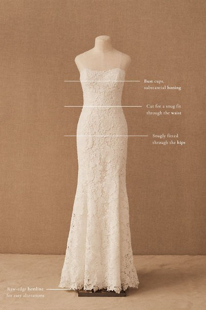 BHLDN Willowby Gambelle Gown