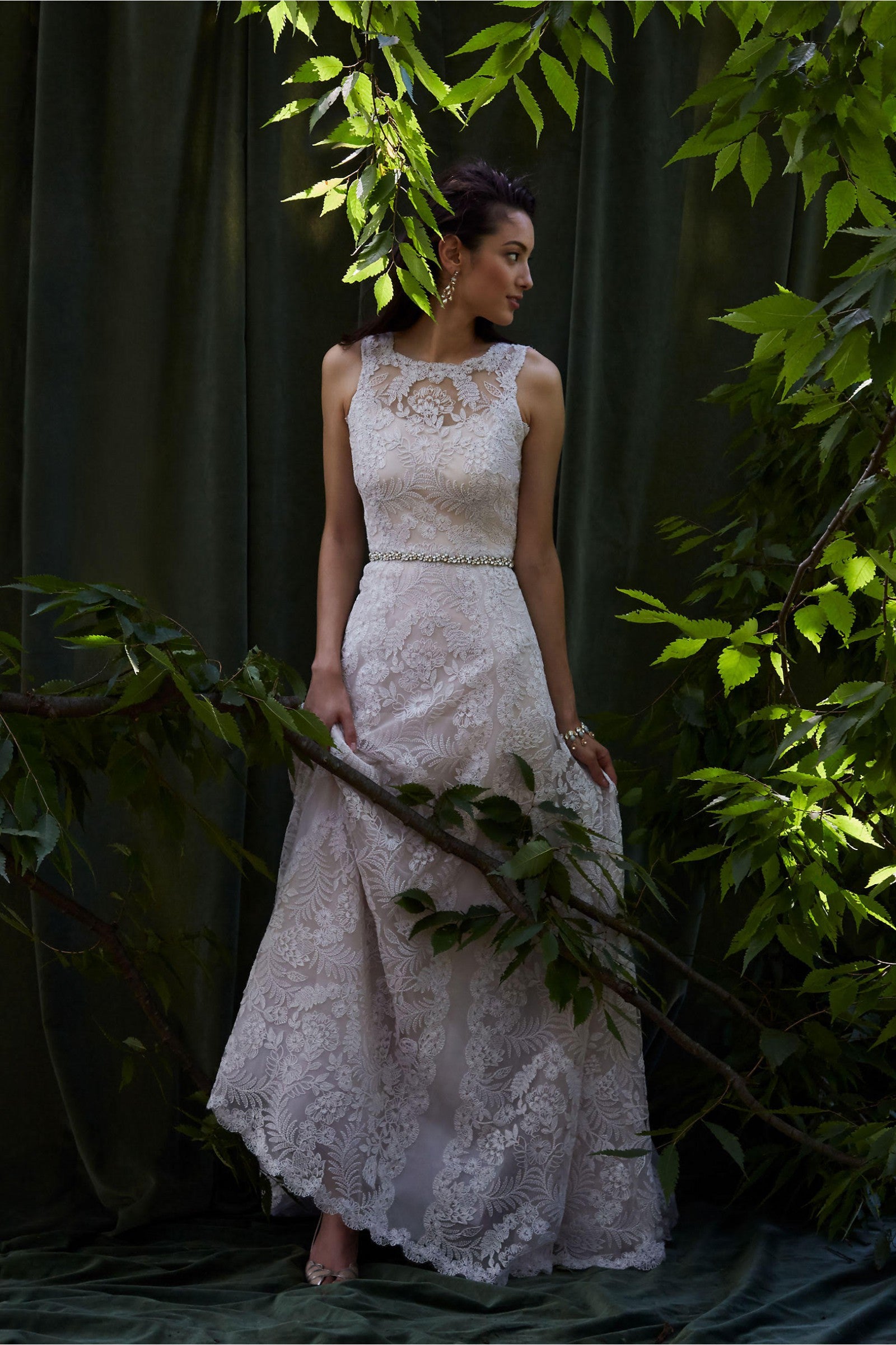 BHLDN Tadashi Shoji Lyra Gown no