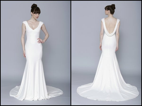 Theia Ingrid Velvet Gown