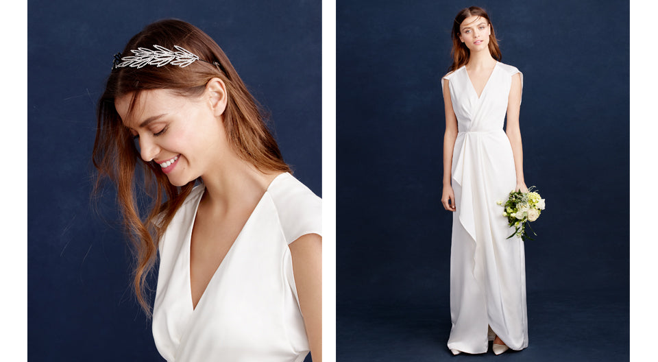 J. Crew Adrienne Gown