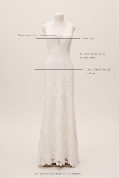 BHLDN Jenny Yoo Vanessa Gown