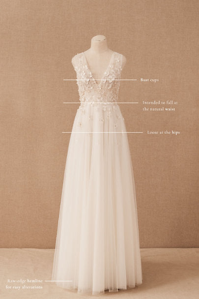 BHLDN Jenny Yoo Elena Gown