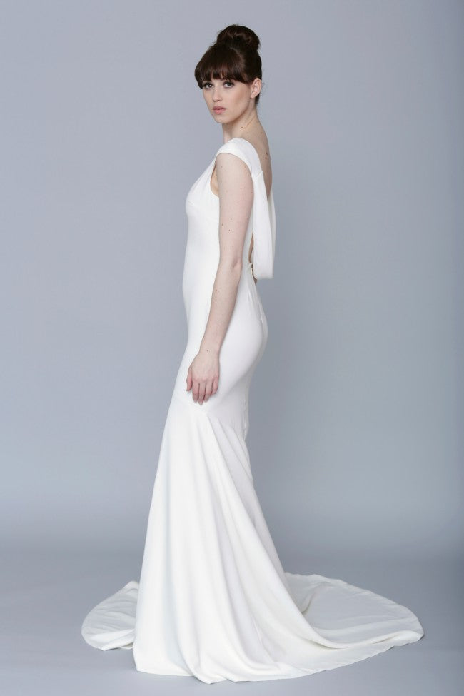 Theia Ingrid Velvet Gown