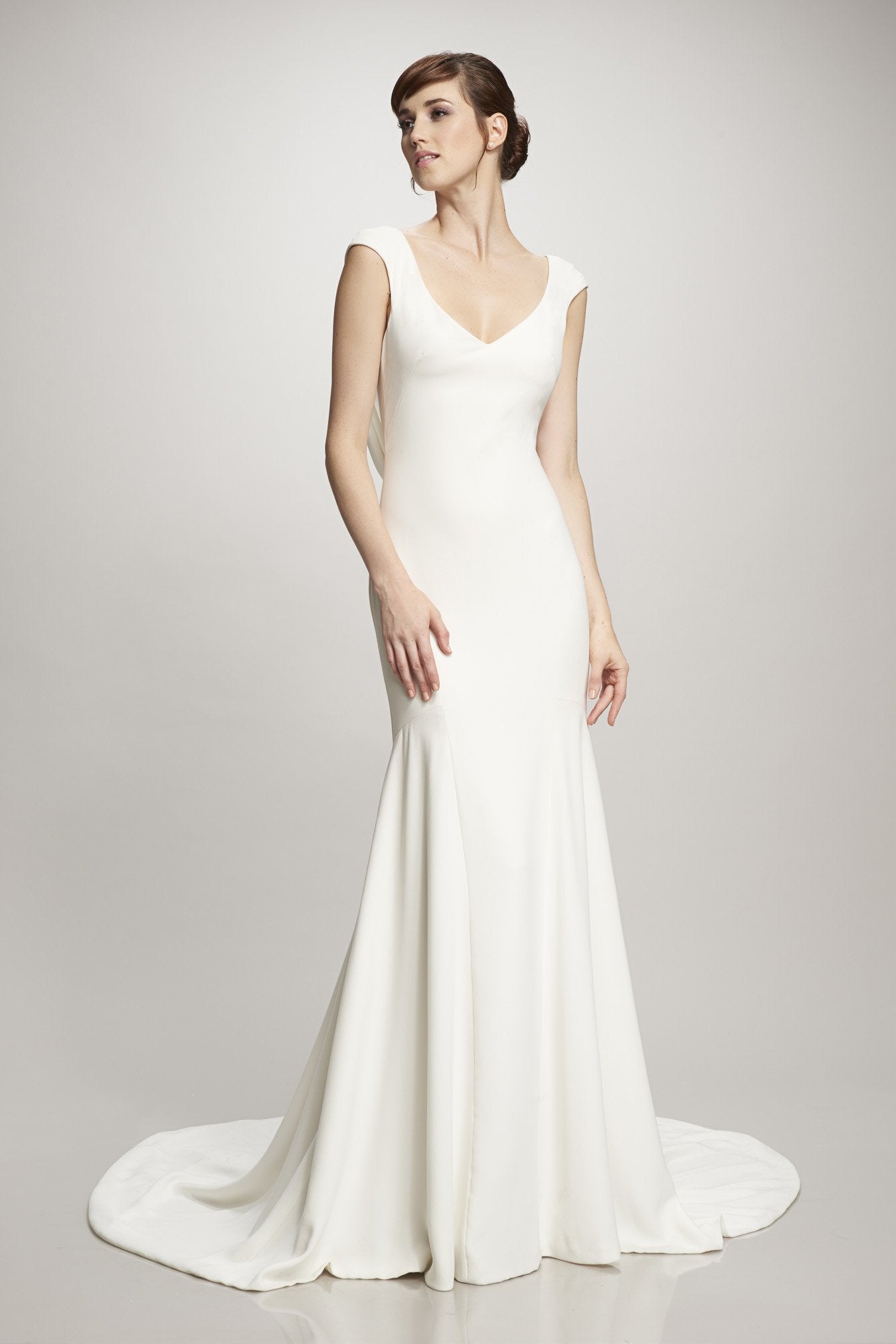Theia Ingrid Velvet Gown