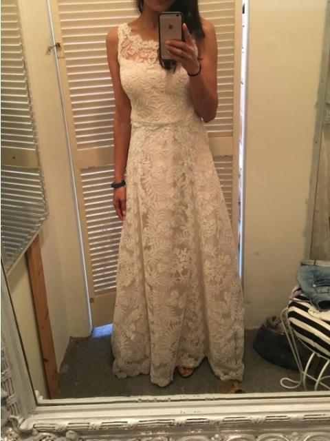 BHLDN Tadashi Shoji Lyra Gown no