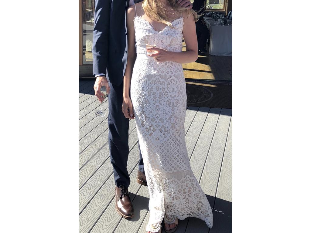 BHLDN Tadashi Shoji Evenson Gown
