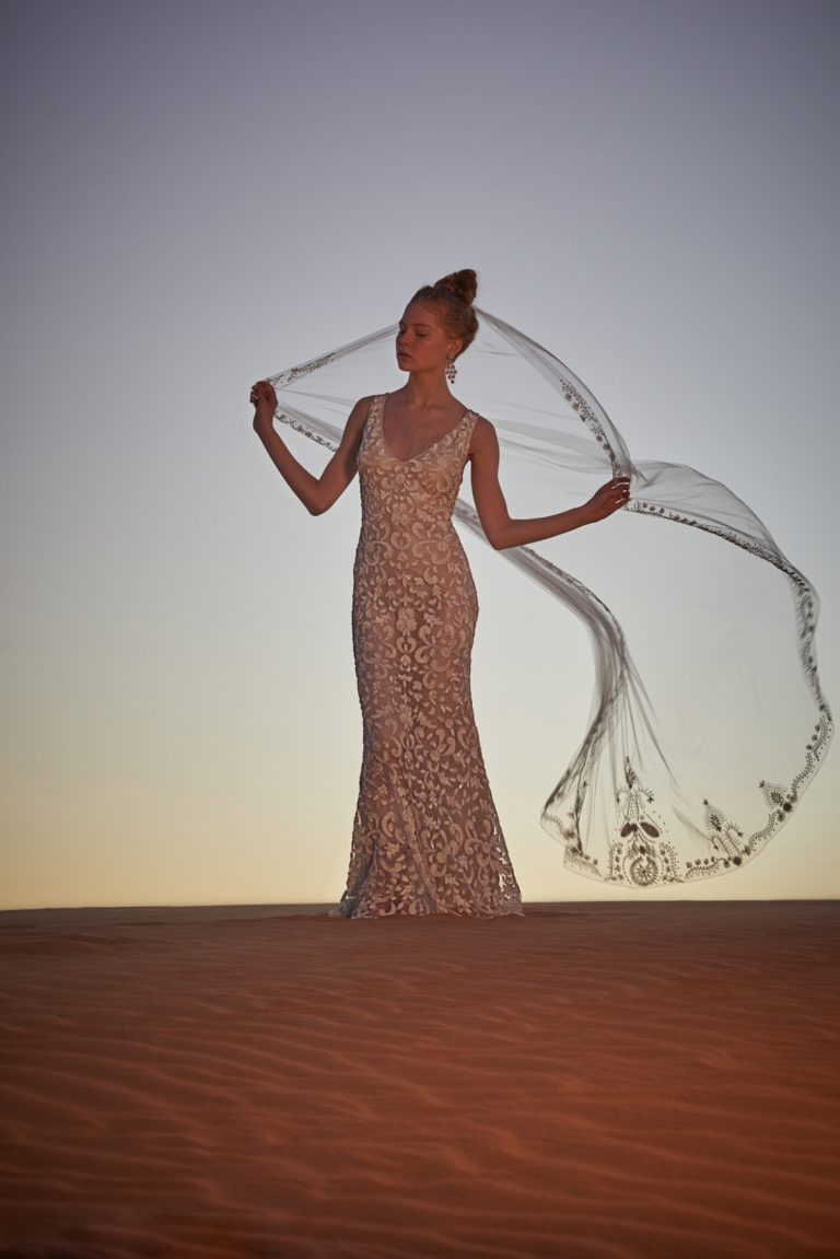 BHLDN Lotus Threads Meghan Gown