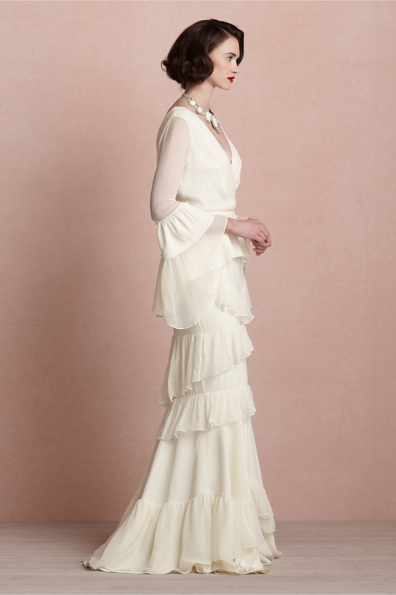 BHLDN Banderole Gown