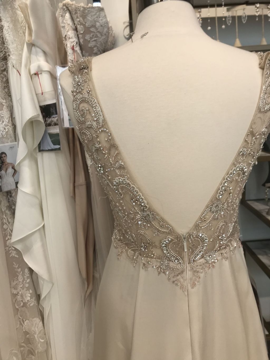 Casablanca - 2344 Rosa Sample Gown