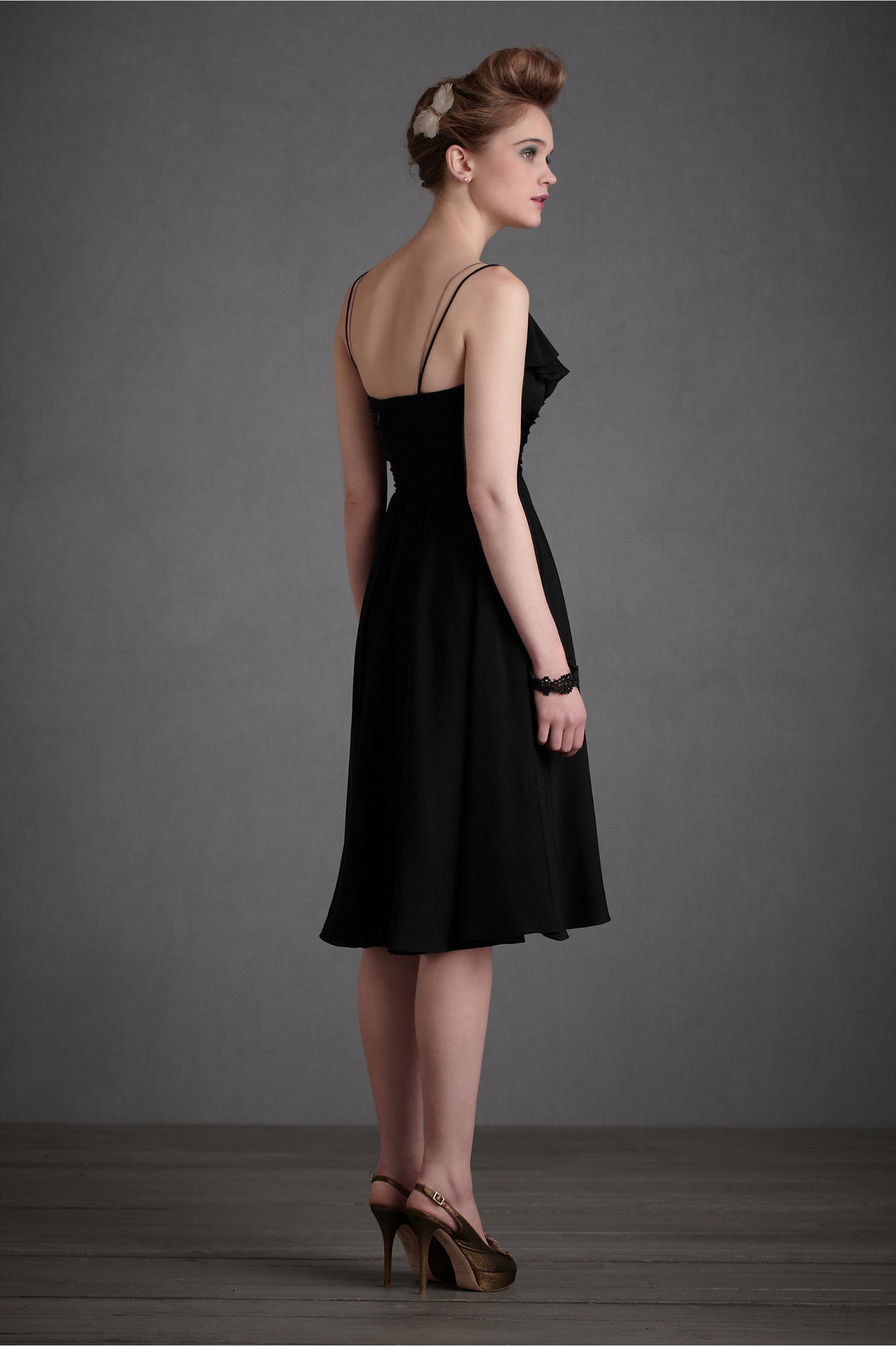 Couplet Dress - Black Side