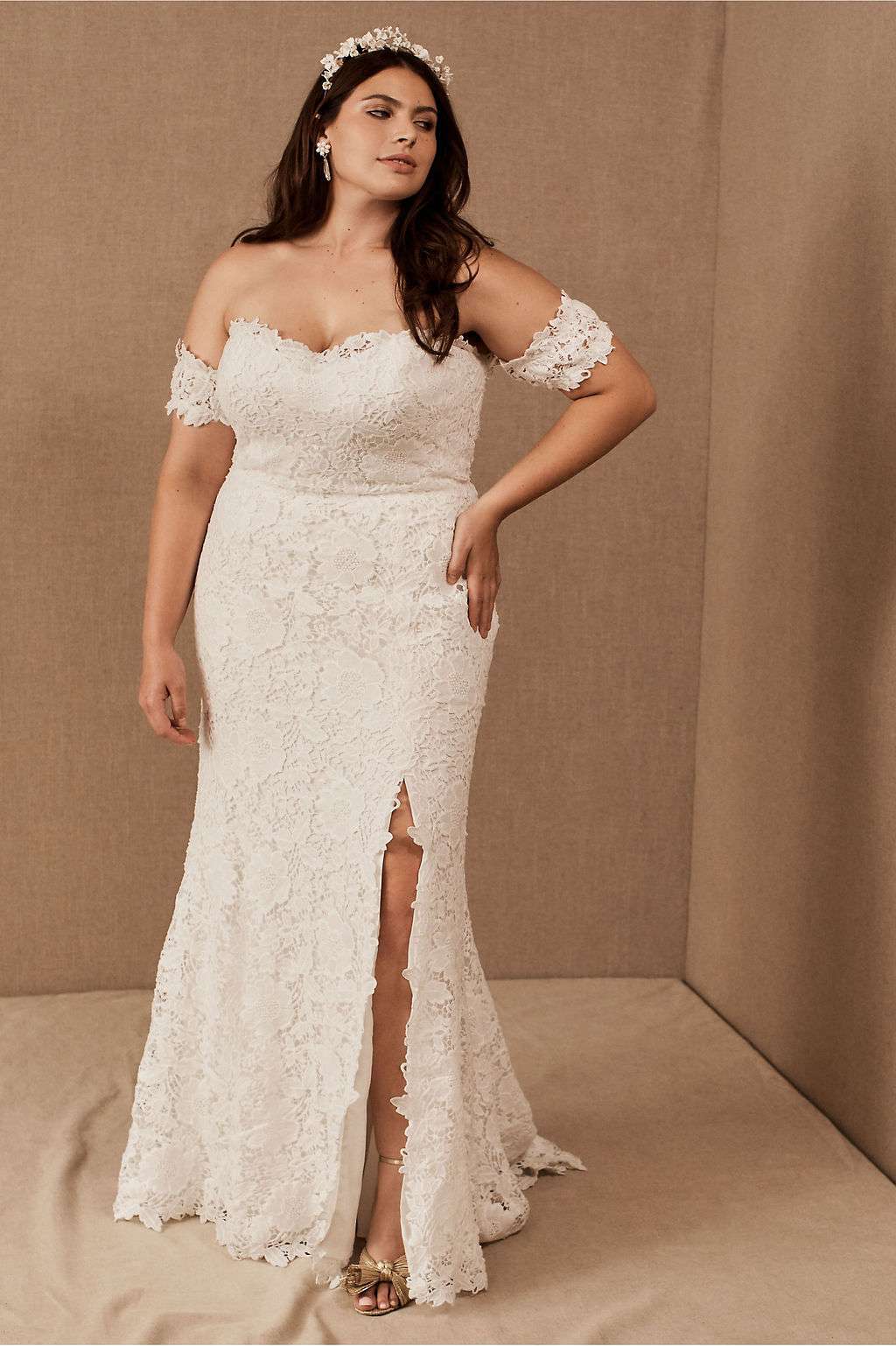 BHLDN Willowby Gambelle Gown
