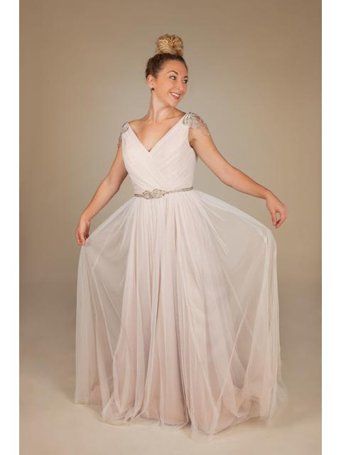Hayley Paige BLUSH - Giada 1501 Sample Gown