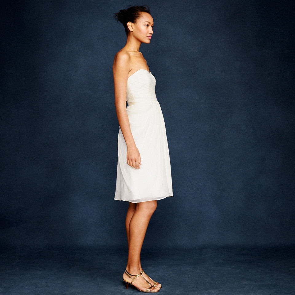 J. Crew Side-Swoop Wedding Gown