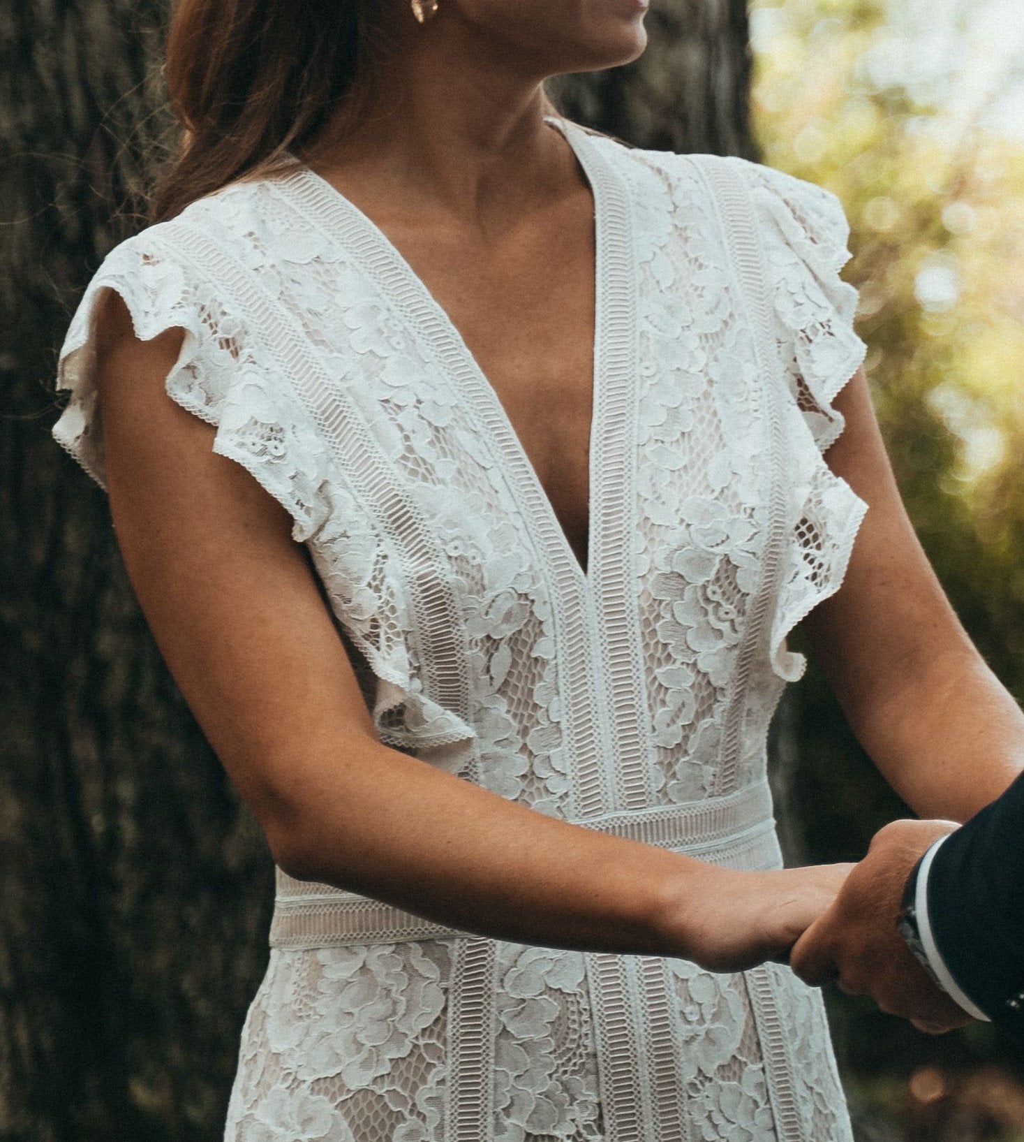 BHLDN Tadashi Shoji Placid Gown