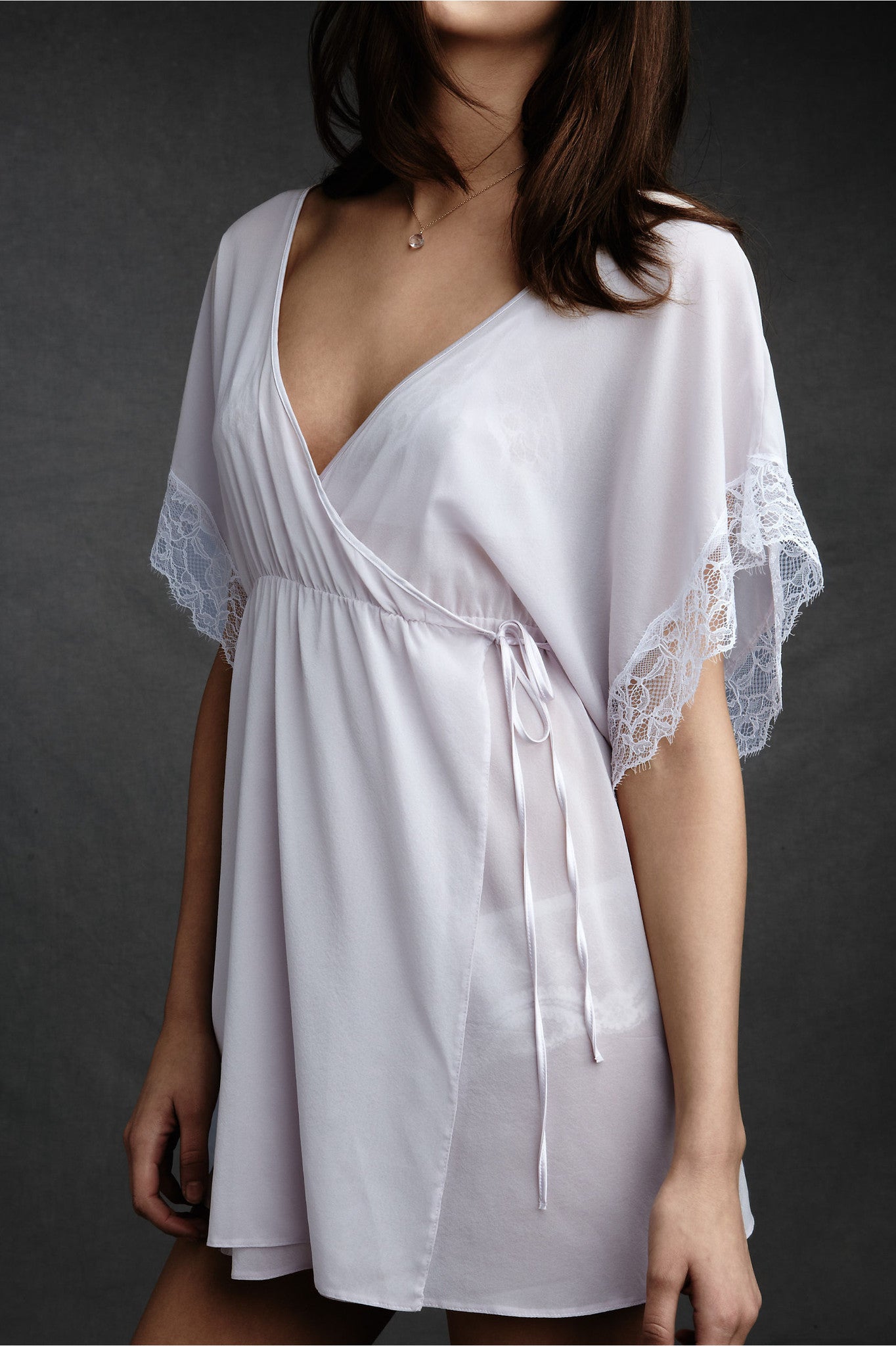 Mademoiselle Silk Tie Kimono