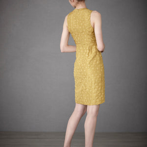 Tethered Dots Dress Back