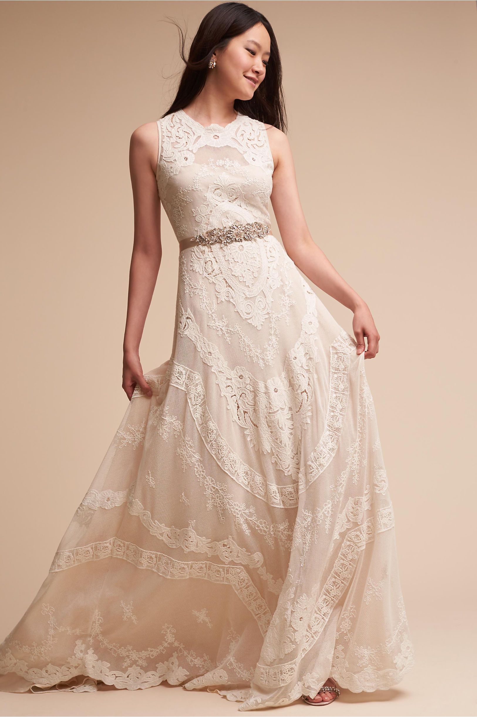 Lotus Threads Contra Gown