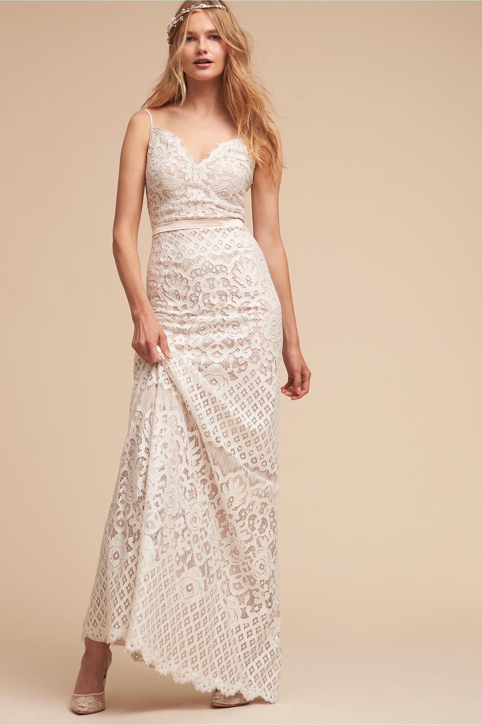 BHLDN Tadashi Shoji Evenson Gown