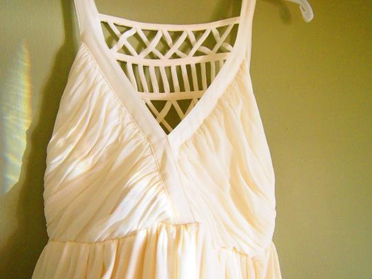 Mara Hoffman Gaia silk chiffon lattice gown