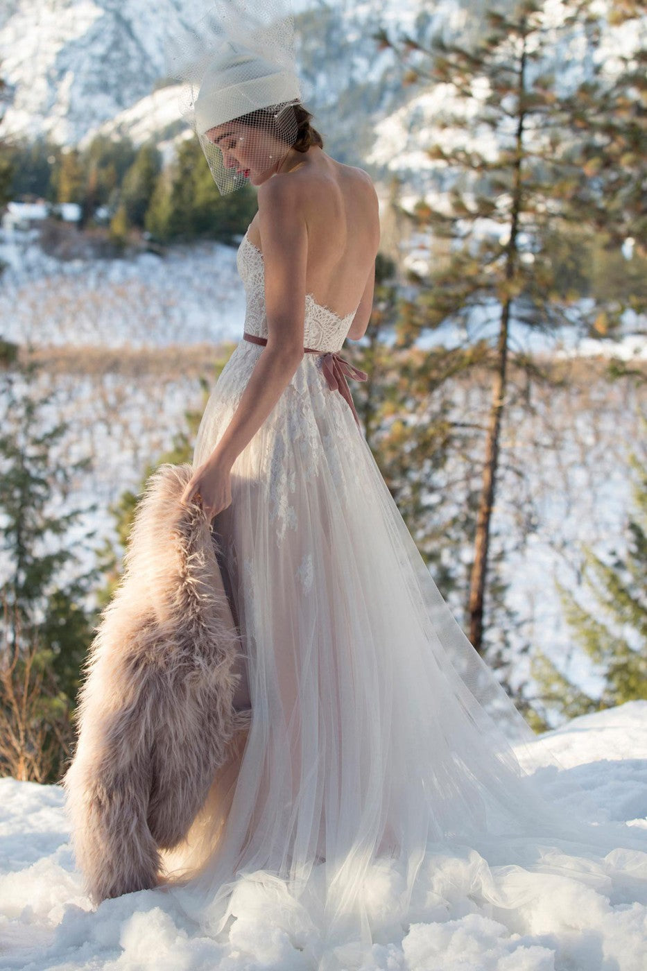 BHLDN Willowby Geranium Gown